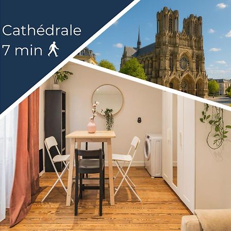 Appartement Cosy Proche Cathedrale 랭스 외부 사진